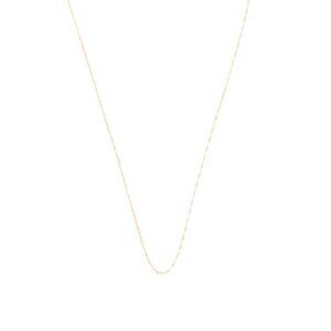 COTE D`OR Gold 14kt Gold Mirror Chain Necklace